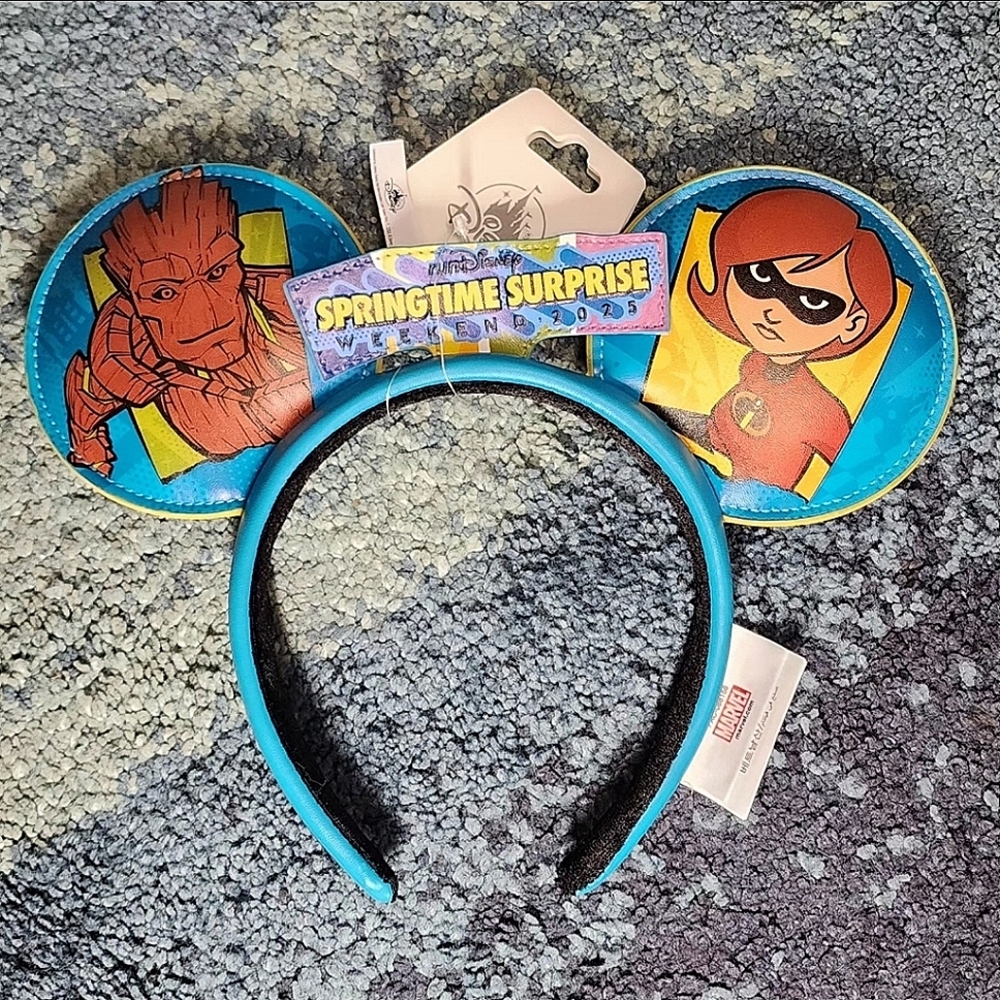 NWT 2025 RunDisney WDW Springtime Surprise Race Weekend Ears Headband